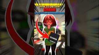 HOW TO GET CHARA IN JJS #jjs #jujutsushenanigans #robloxshorts #chara #jumpshowdown