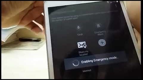 Ultra power saving mode on Tab 4