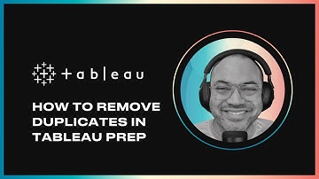 How to remove duplicates in Tableau Prep | Group by