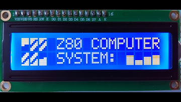 [Z80 computer] Using a Character LCD device