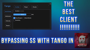 Bypassing A ScreenShare in Ghostly With Tango Client | the best client for bypass!