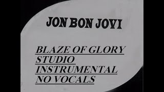 Download Lagu Bon Jovi - Blaze of Glory (instrumental) No vocals MP3
