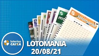 Lotomania Results - Draw No. 2206 - 08/20/2021