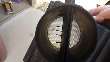 Part 2 cleaning mass air flow sensor 2008 Impala