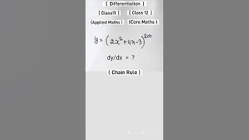 #differentiationclass11||#differentiation_class12_maths||#applied_maths||Core maths||Chain Rule