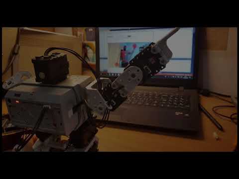 MiRRob:Bioloid robot control by Arduino and mimicm human movements
