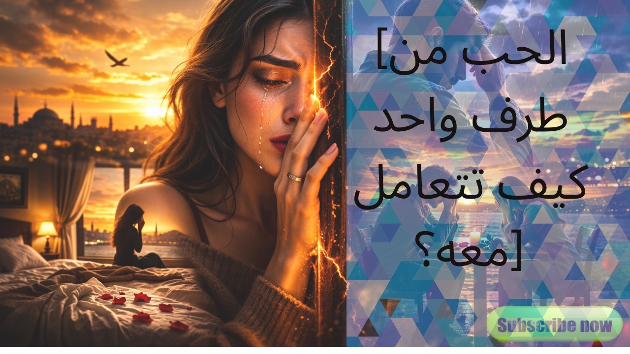 الحب من طرف واحد كيف تتعامل معه؟