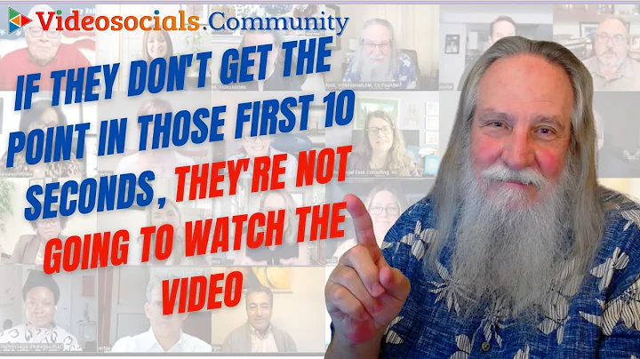 You Only Have 10 Seconds to Get People to Watch Your Video