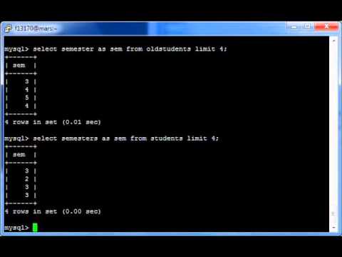 Database: Union Queries