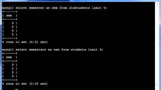 Database: Union Queries