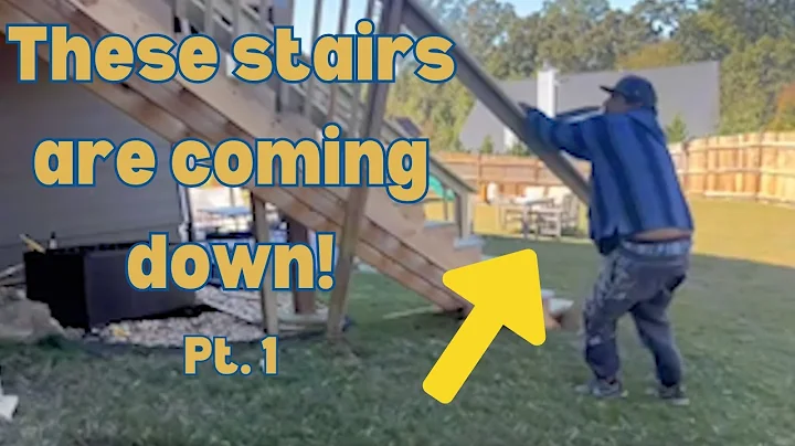 Angry contractor tears down homeowner's stairs