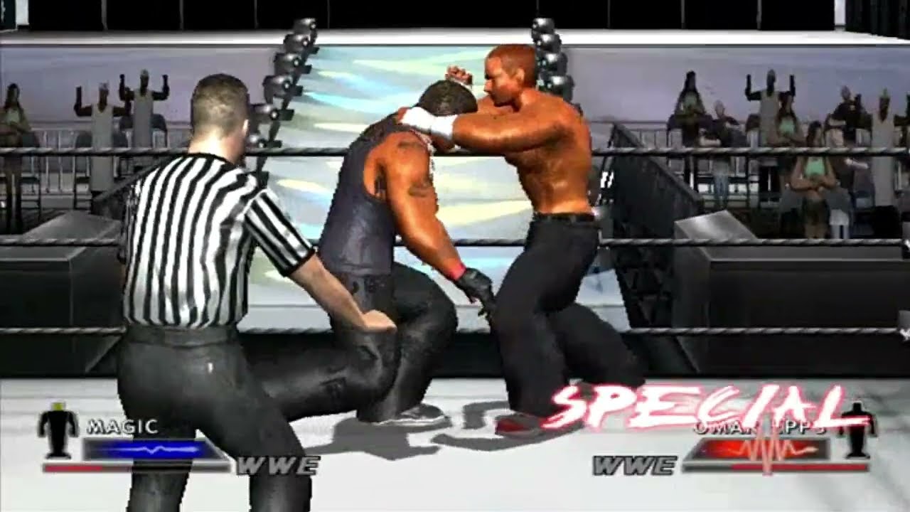 WWE The Forbidden DOR | CAW Match - Busta Rhymes(as Magic) VS Omar Epps