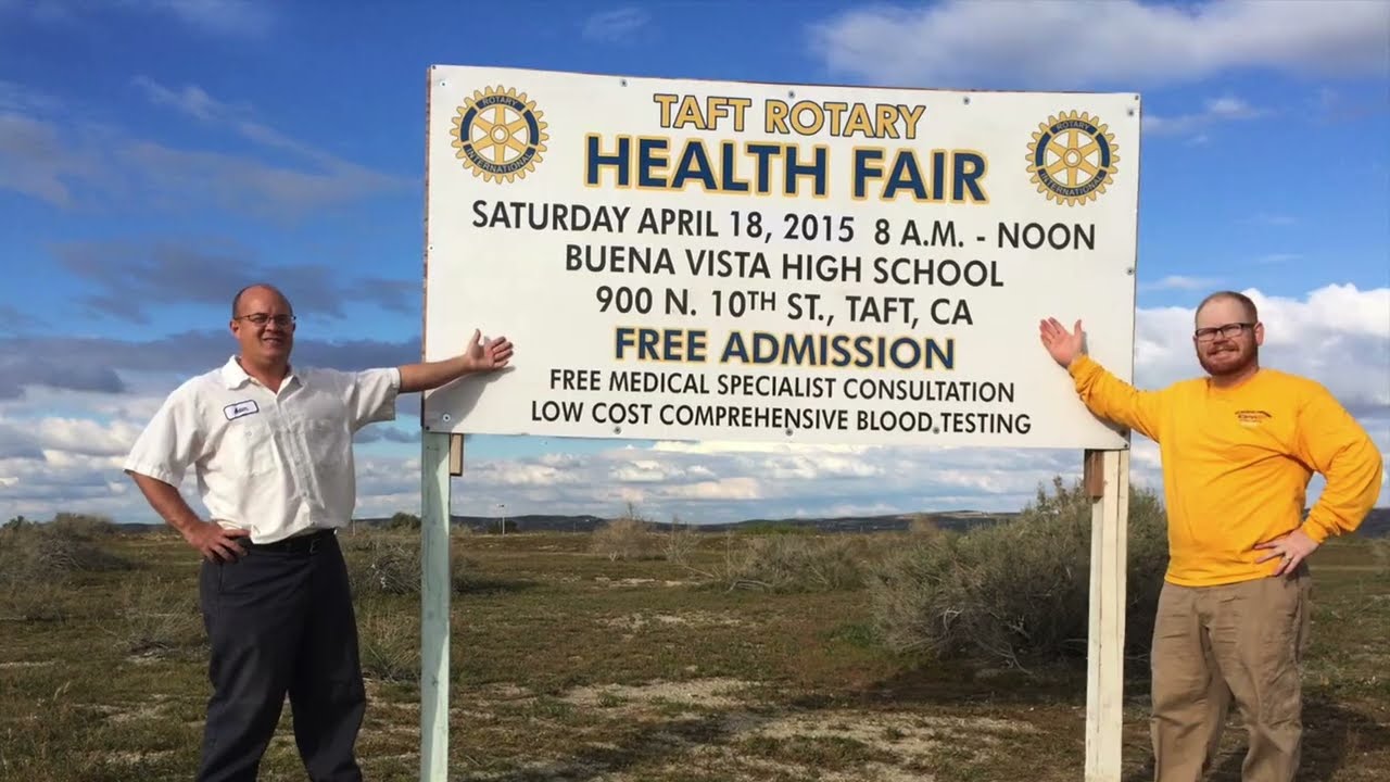 Rotary Club Taft (30 second PSA)