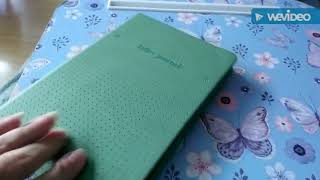 Review bulletjournal and travel notebook from the flying tiger.
