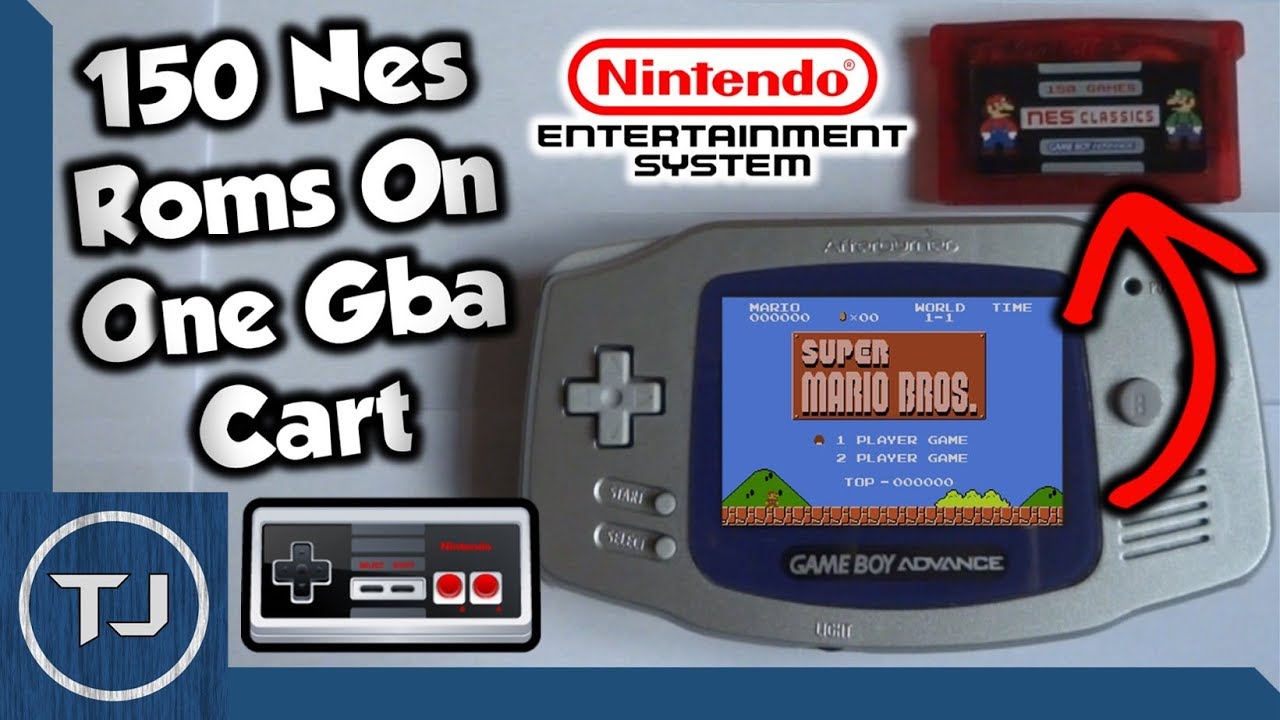 This GBA Cart Has 150 Games Built In! - YouTube