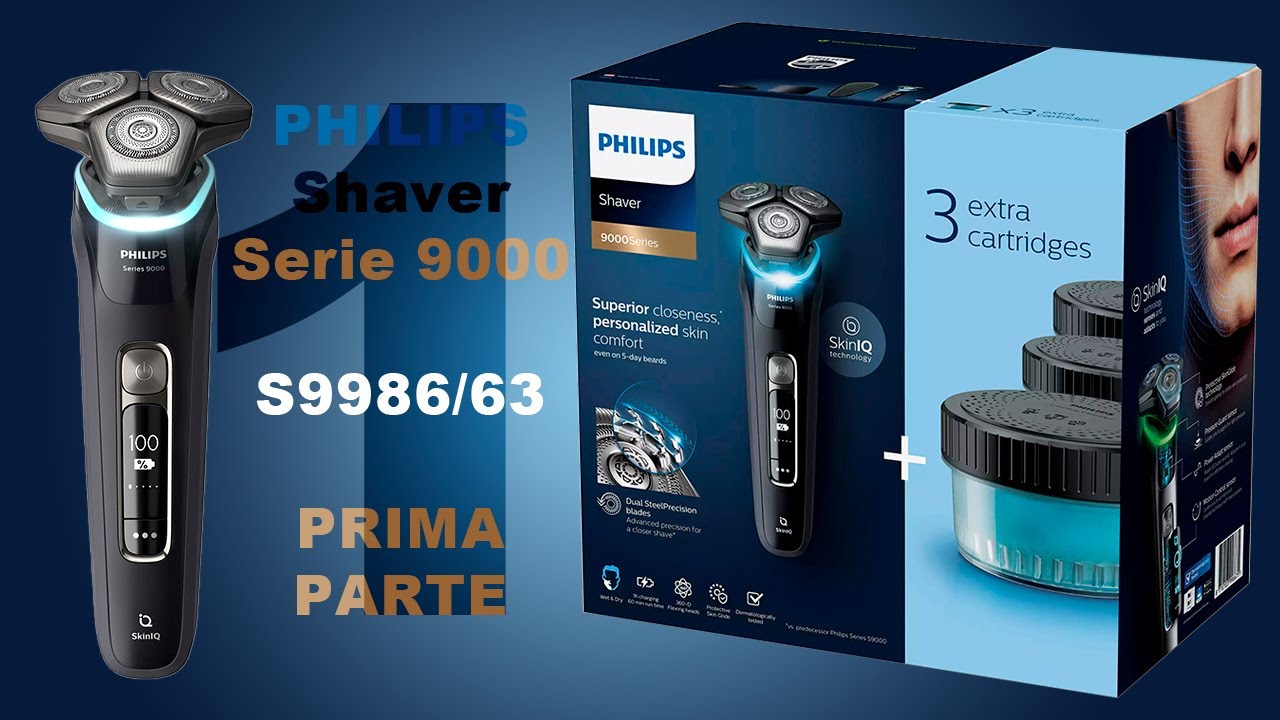 Recensione » Philips Shaver Series 9000 » Rasoio Elettrico