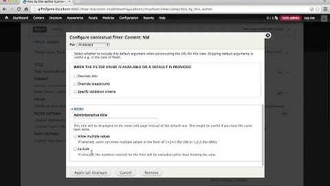 185. How to exclude the currently viewed node in a list of nodes using Views (a Drupal how-to)