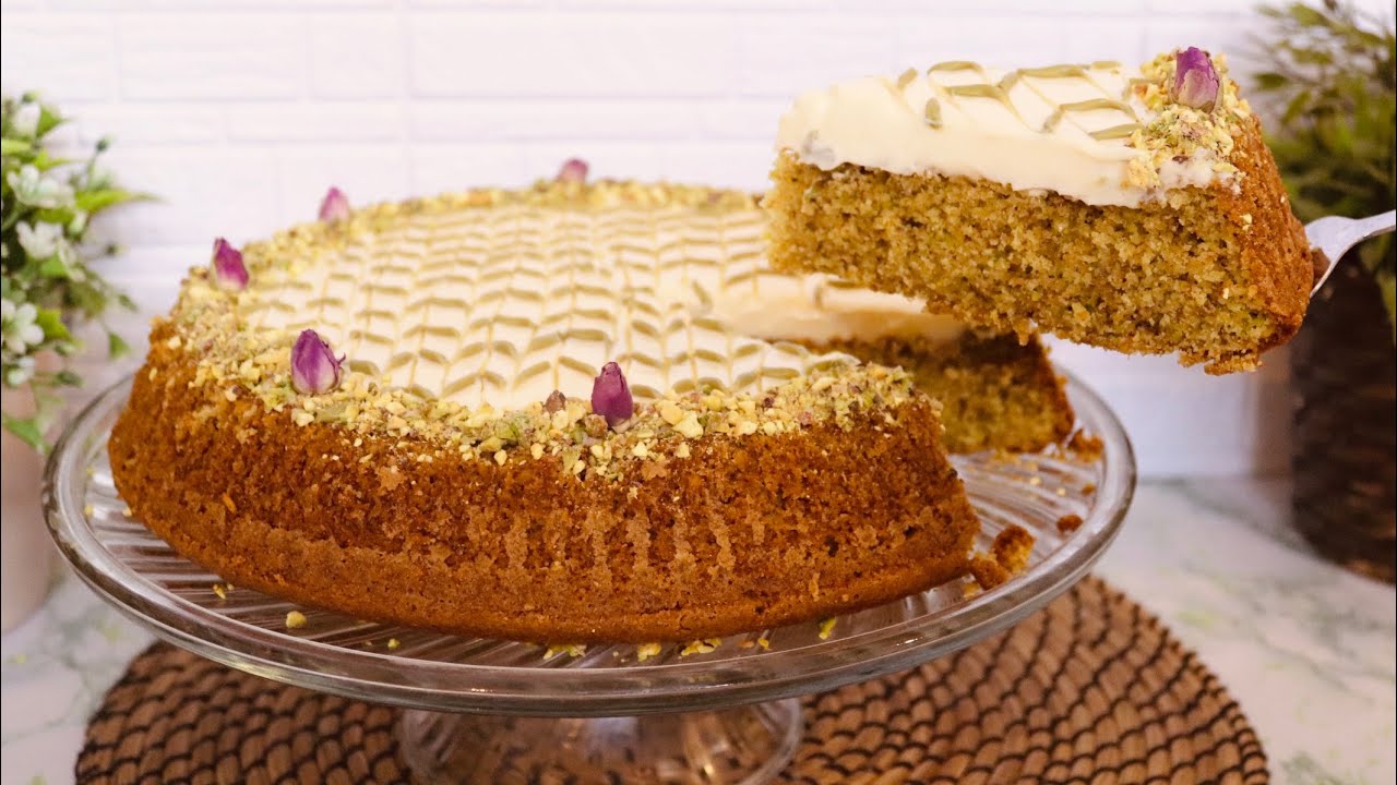 تارت الفستق بكريمة مميزة ورهيبة .. سهلة ولذيذة جدا ****.... Pistachio Tart