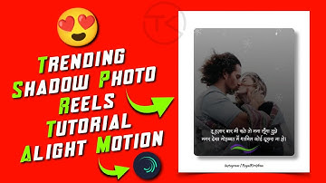 How To Make Trending Shadow Status And Reels Editing Tutorial In Alight Motion 2021 | Techno Krrish