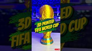 Football Fans Will Love This 3D Print! #fifa #football #fifaworldcup #3dprinting #shorts