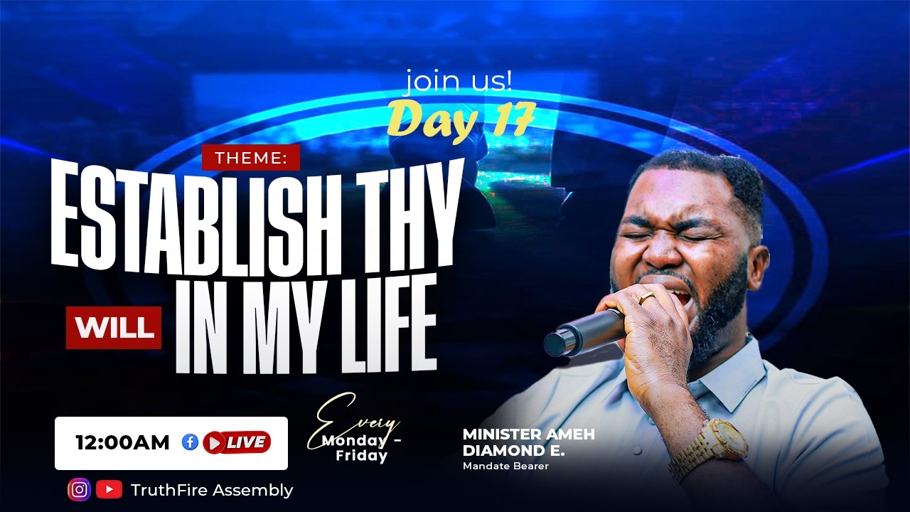 LUZ The Midnight Prayer Encounter ||ESTABLISH THOU THY WILL DAY 17