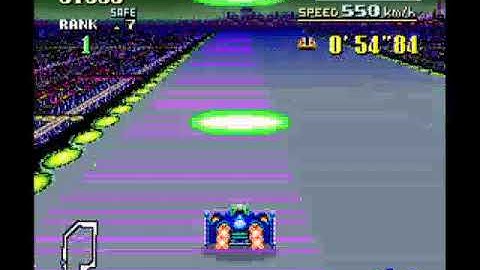 F-Zero 1 SFC Full Walkthrough Part Blue Falcon mute city 3
