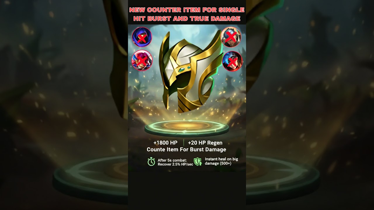 НОВЫЙ ЛУЧШИЙ ПРЕДМЕТ для противодействия героям Burst и True Damage! 🔥 Шлем Хранителя = Король ре...