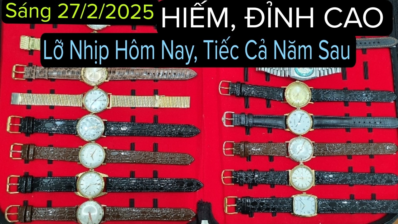 Lô 20 Đồng Hồ Cổ Chính Hãng Thụy Sỹ Cổ Điển Thanh Lịch Sang Trọng Rẻ tại Đồng Hồ Cổ Dũng Hoàng