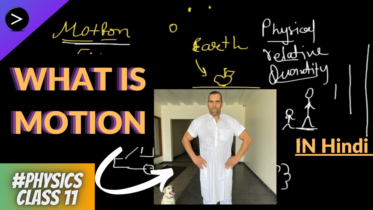 WHAT IS MOTION MOTION IN A STRAIGHT LINE MOTION KYA HOTA HAI