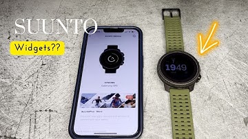 Suunto Vertical has widgets??