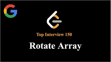 Rotate Array | Google Interview Question | Leetcode 189