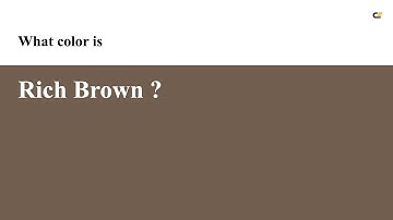 Rich Brown color #715e4f hex color - Brown color - Cool color 715e4f