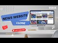 News Website | MERN | Clone React JS | Final Year Project | Bestech