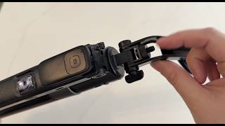 Magnetic Auto Face Tracking Tripod for iPhone That Follows Your Movement, 71" Portable Selfie Tripod