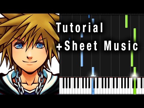 Kingdom Hearts - Dearly Beloved | Piano Tutorial + Sheet Music - YouTube