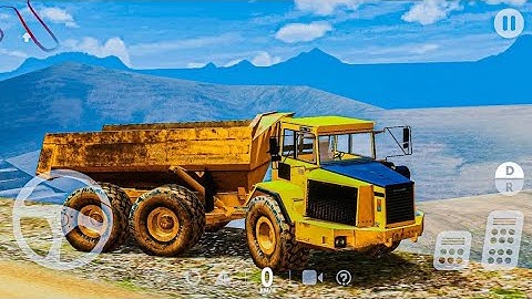 Heavy Truck Transporting Ore - Mining Machine Simulator 3D - Android Gameplay (Bulldozer Games)