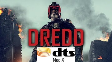 Dredd 2012 Blu-ray in DTS Neo:X (11.2 THX Sound System)