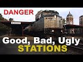 Passenger stations good bad ugly  dangerous