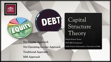 Capital Structure Theory | NI Approach | NOI Approach | Traditional Approach | MM Approach