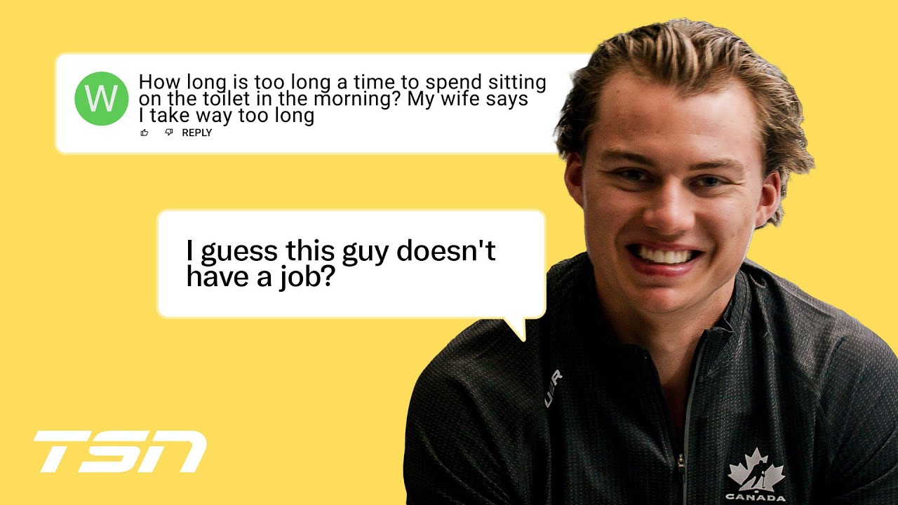 NHLers give fans personal advice | Ask An Athlete Ep 1