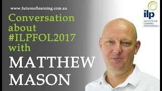 Conversation with Matthew Mason about FOL2017 Part 1