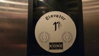 Very Interesting Kone KSS 500 Ecodisc Elevator @ Pottery Barn Fashion Valley Mall, San Diego, CA