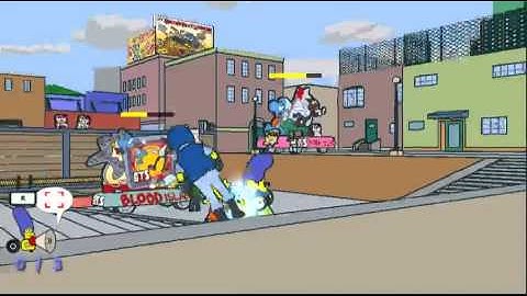 The Simpsons game Mob Rules 100% in 09:19