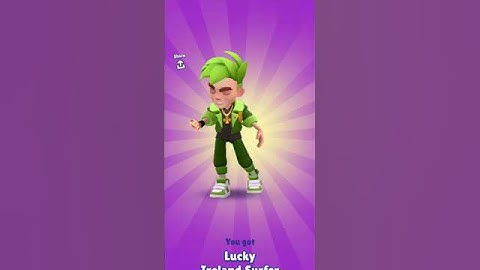 #Subway surfers # finally I got (lucky Ireland Surfer!)# YouTube shorts#🥰🥰
