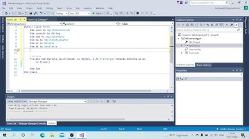 Sqlite and Visual studio 2017 Part 1   HD 720p