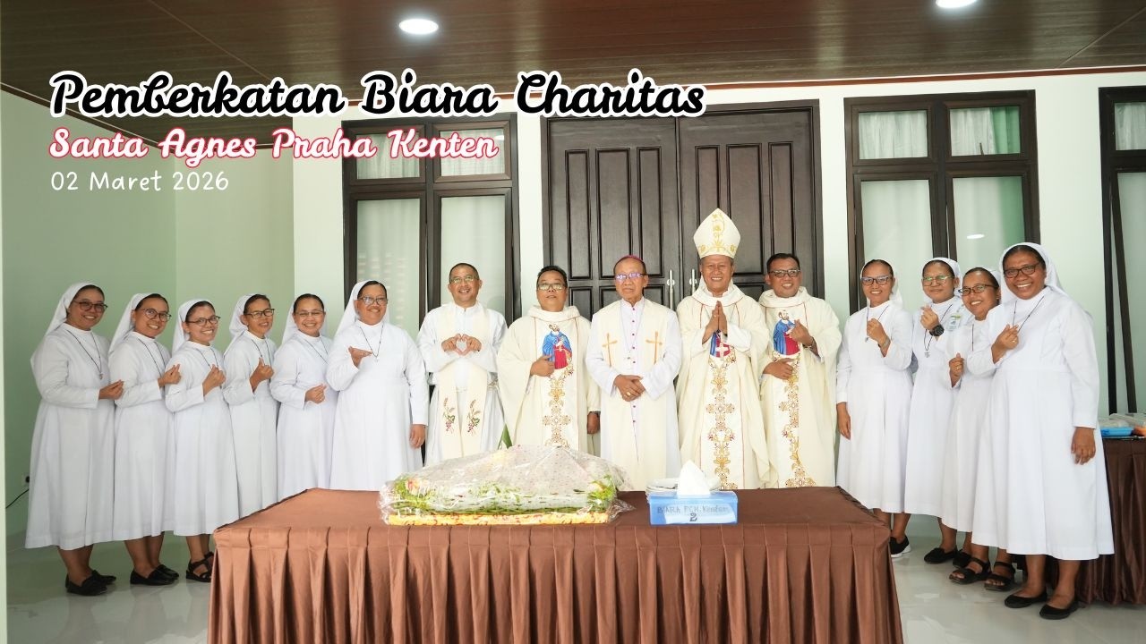 Pemberkatan Biara Charitas Santa Agnes Praha Kenten (02 Maret 2026)
