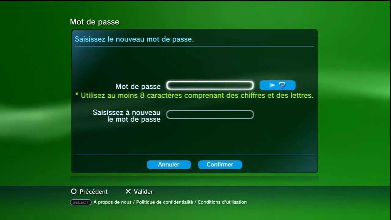 Comment changer de mot de passe sur PS3 ? - YouTube