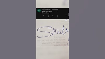 Shruti name signature | short video #viral #signature #viralvideo #youtubeshorts #art @BhaWin5