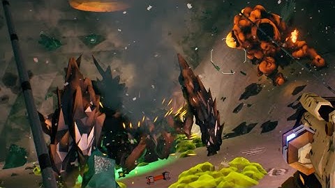 Killing Dreadnought using Bulk Detonator - Deep Rock Galactic [4K]