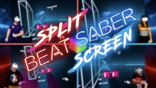 Split Screen Beat Saber Mulitplayer on Oculus Quest 2